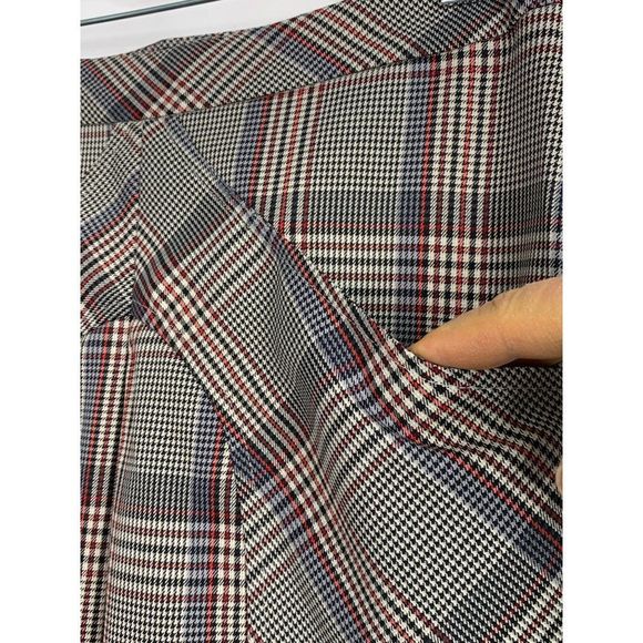 Snider Franz Wool-Blend Trouser Pants Womens Size 0 NWT Plaid Retail $425 6457 - Picture 5 of 13